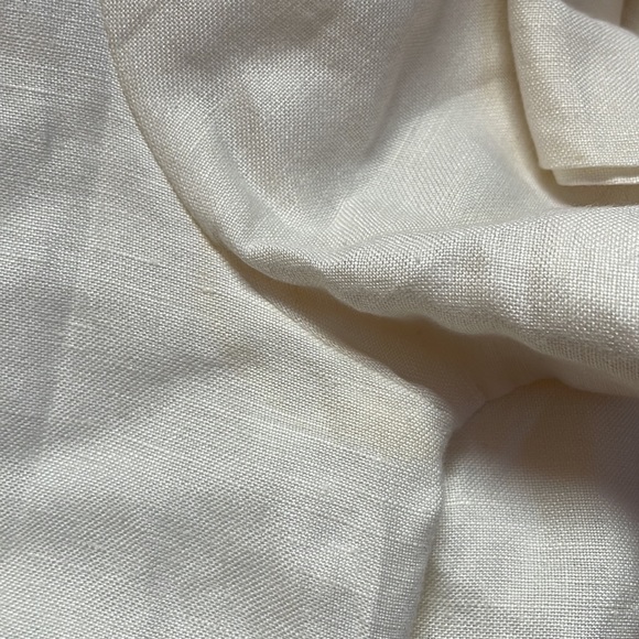 Vintage Positive Attitude Maxi Linen Shirt Dress - Picture 7 of 7